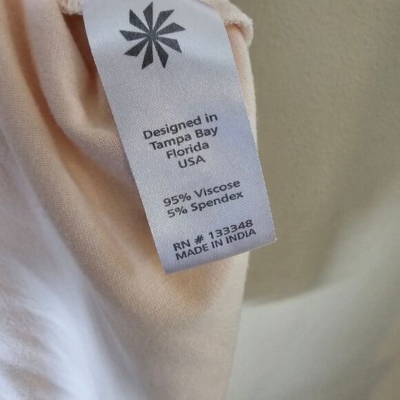 Anthropologie CAITE Women's Tunnic Embroidered Size XL Soft Knit Fabric Pink - Picture 6 of 7